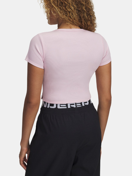 Under Armour Dámske tričko Under Armour UA Rival Rib Baby Tee
