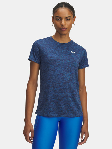 Under Armour Dámske tričko Under Armour Tech SSC- Twist-BLU