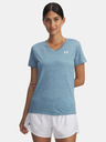 Under Armour Dámske tričko Under Armour Tech SSV- Twist-BLU
