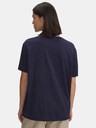 Under Armour Dámske tričko Under Armour Rival OS Campus Tee-BLU