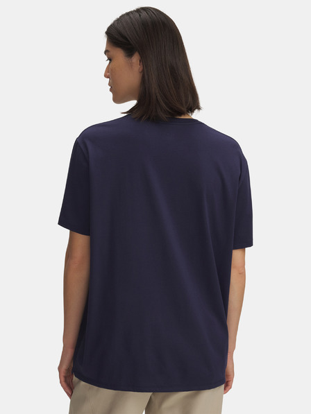 Under Armour Dámske tričko Under Armour Rival OS Campus Tee-BLU