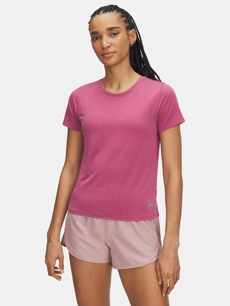 Under Armour Dámske tričko Under Armour UA Launch Shortsleeve-RED