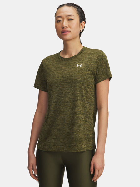 Under Armour Dámske tričko Under Armour Tech SSC- Twist-GRN