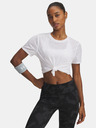 Under Armour Dámske tričko Under Armour UA Launch Jacquard SS-WHT