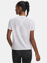 Under Armour Dámske tričko Under Armour UA Launch Jacquard SS-WHT
