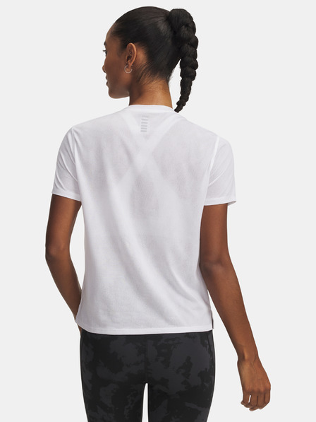 Under Armour Dámske tričko Under Armour UA Launch Jacquard SS-WHT