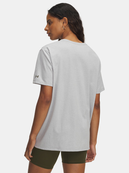 Under Armour Dámske tričko Under Armour Rival OS Campus Tee-GRY