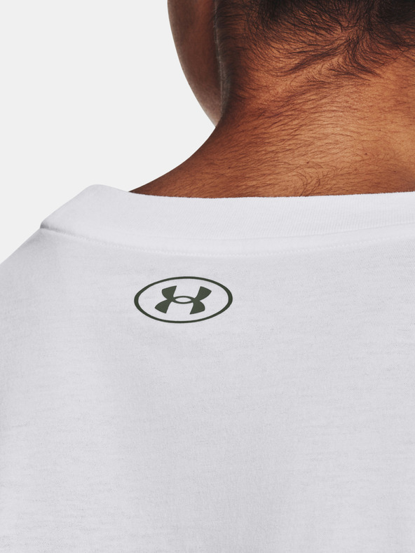 Under Armour Dámske tričko Under Armour UA COLLEGIATE CREST CROP SS