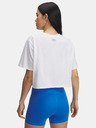Under Armour Dámske tričko Under Armour UA Varsity OS SS-WHT