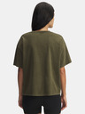 Under Armour Dámske tričko Under Armour UA HWT Boxy Wash SS-GRN