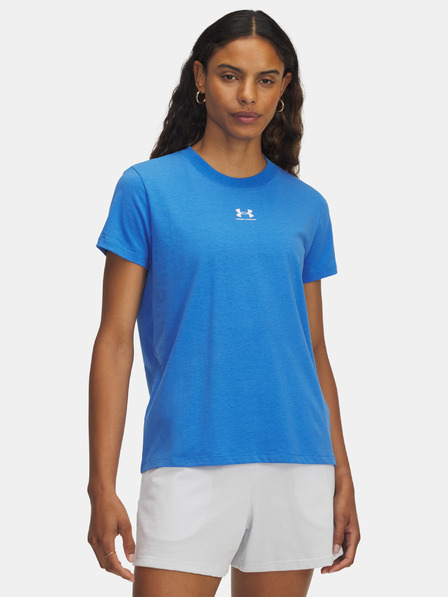 Under Armour Dámske tričko Under Armour UA Rival Core SS-BLU