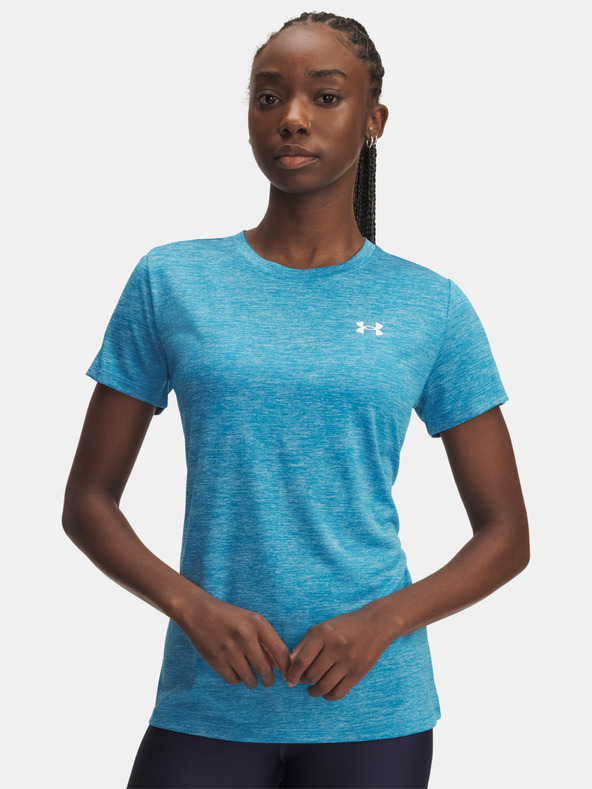 Under Armour Dámske tričko Under Armour Tech SSC- Twist-BLU