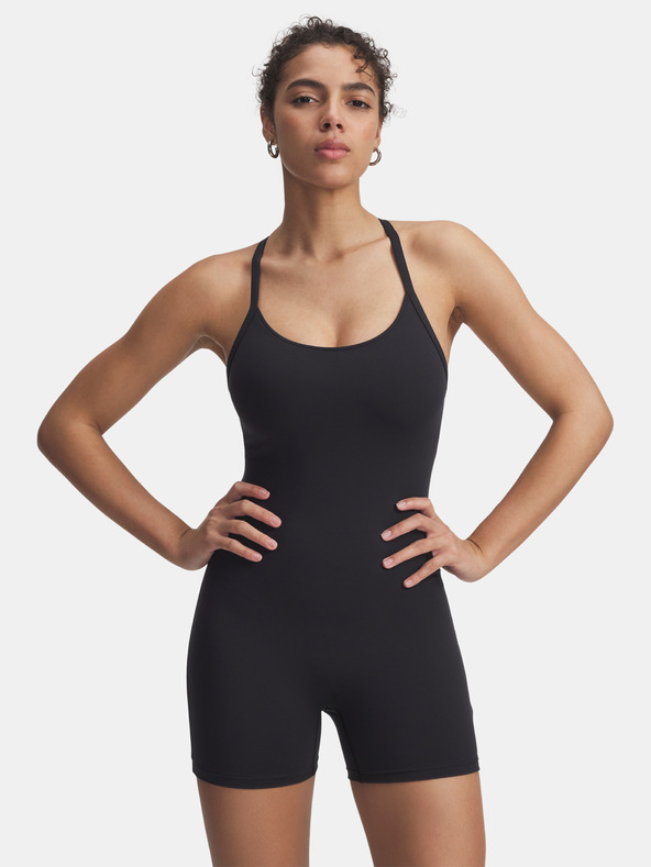 Under Armour Dámske body Under Armour Motion Shorts Bodysuit-BLK