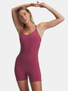 Under Armour Dámske body Under Armour Motion Shorts Bodysuit-RED