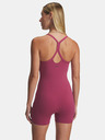 Under Armour Dámske body Under Armour Motion Shorts Bodysuit-RED