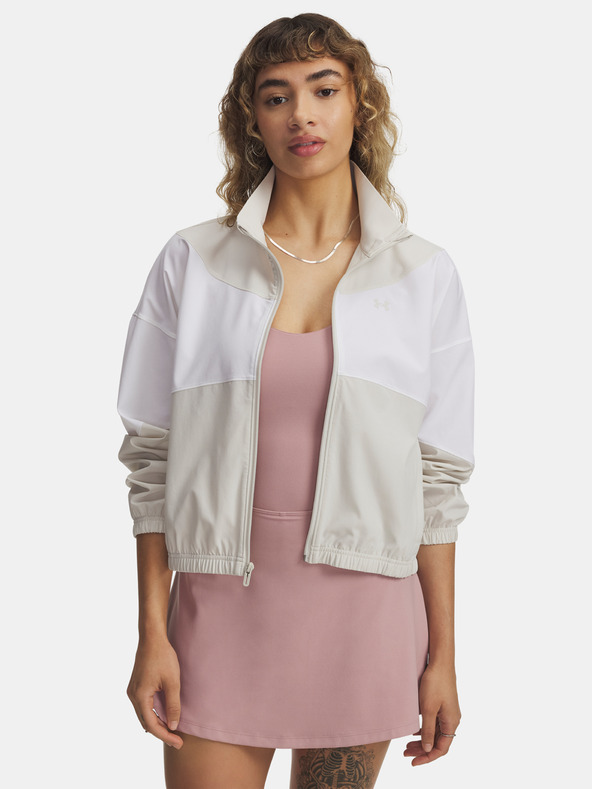 Under Armour Dámska bunda Under Armour UA Rival Woven Jacket-WHT