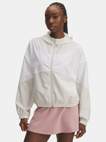 Under Armour Dámska bunda Under Armour UA Rival Woven Jkt HD-WHT