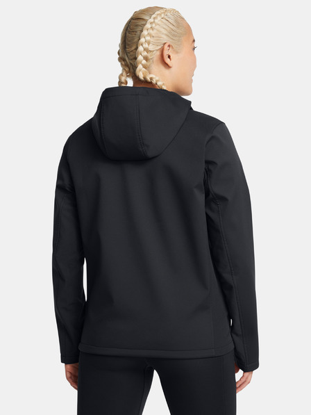 Under Armour Dámska bunda Under Armour W Shield Hooded Jacket-BLK