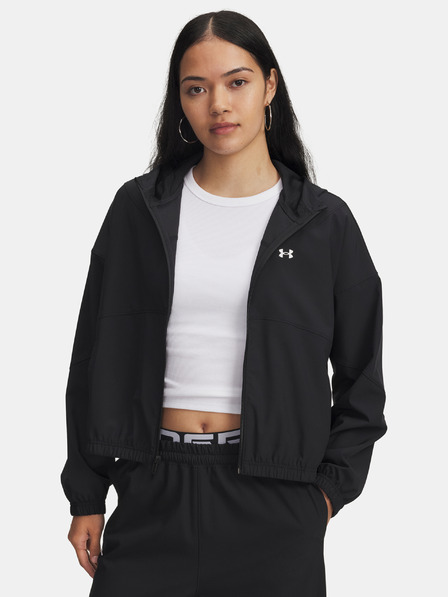 Under Armour Dámska bunda Under Armour UA Rival Woven Jkt HD-BLK