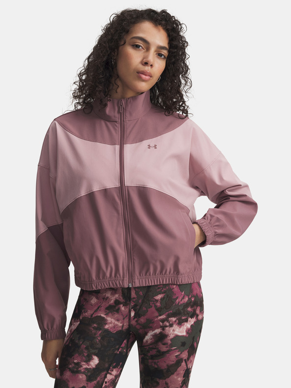 Under Armour Dámska bunda Under Armour UA Rival Woven Jacket-BRN
