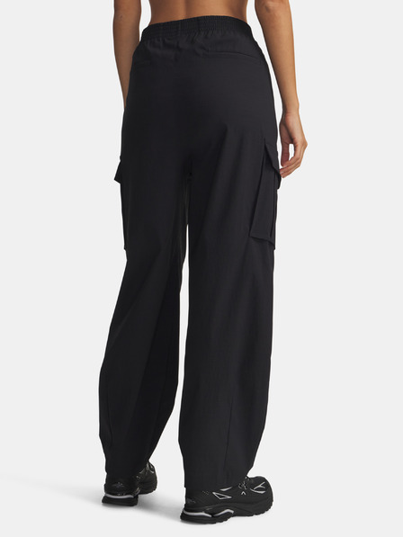 Under Armour Dámske športové nohavice Under Armour UA Unstoppable Rstop Cargo-BLK