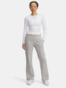 Under Armour Dámske športové nohavice Under Armour UA Rival Flc Piped Pant-GRY