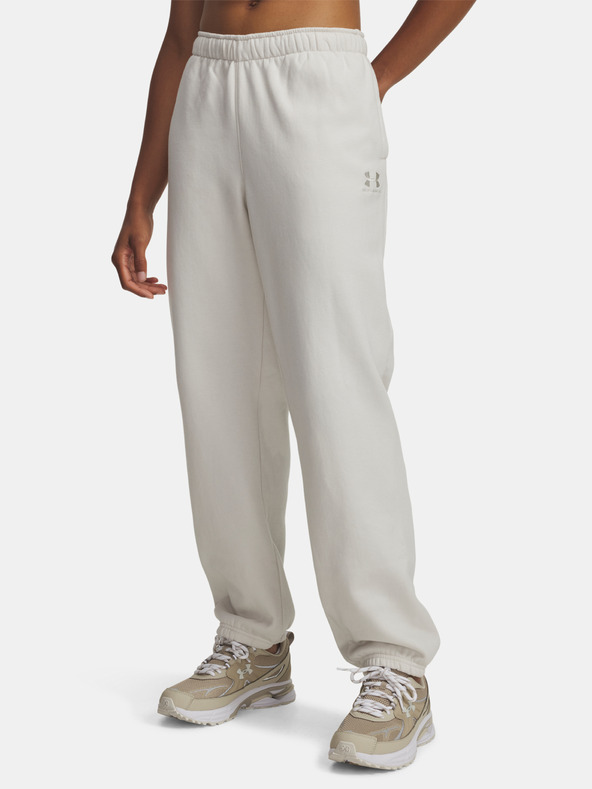 Under Armour Dámske tepláky Under Armour UA Icon Vida Flc Jogger-WHT