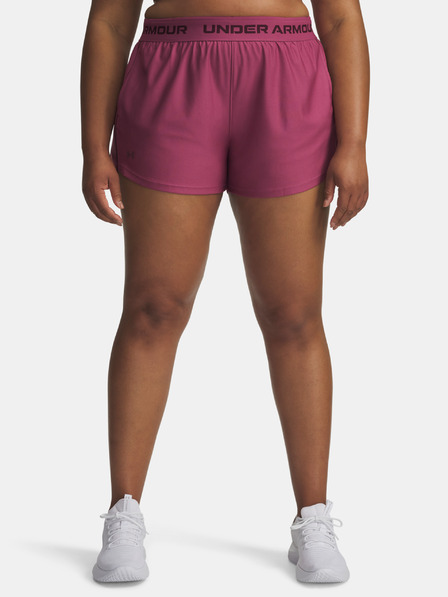 Under Armour Dámske kraťasy Under Armour Tech Play Up Shorts&-RED