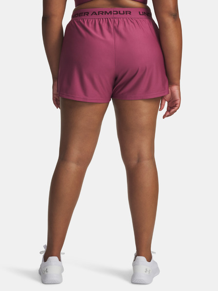 Under Armour Dámske kraťasy Under Armour Tech Play Up Shorts&-RED