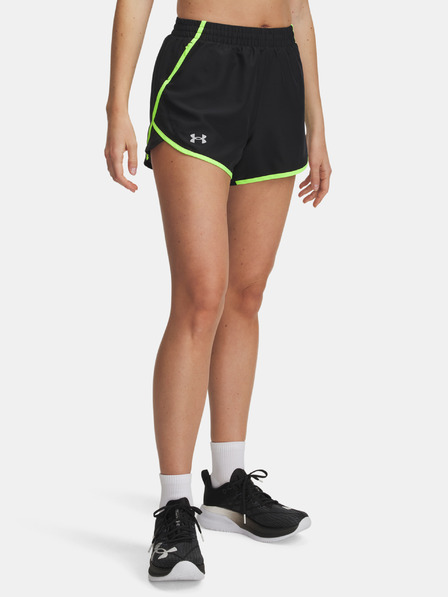 Under Armour Dámske kraťasy Under Armour UA Fly By 3'' Shorts-BLK