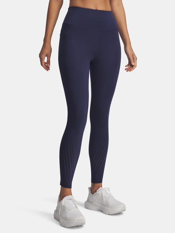 Under Armour Dámske legíny Under Armour UA Launch Elite Ankle Tights-BLU