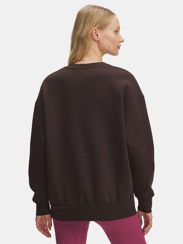 Under Armour Dámska mikina Under Armour UA Icon Fleece OS Crew-BRN