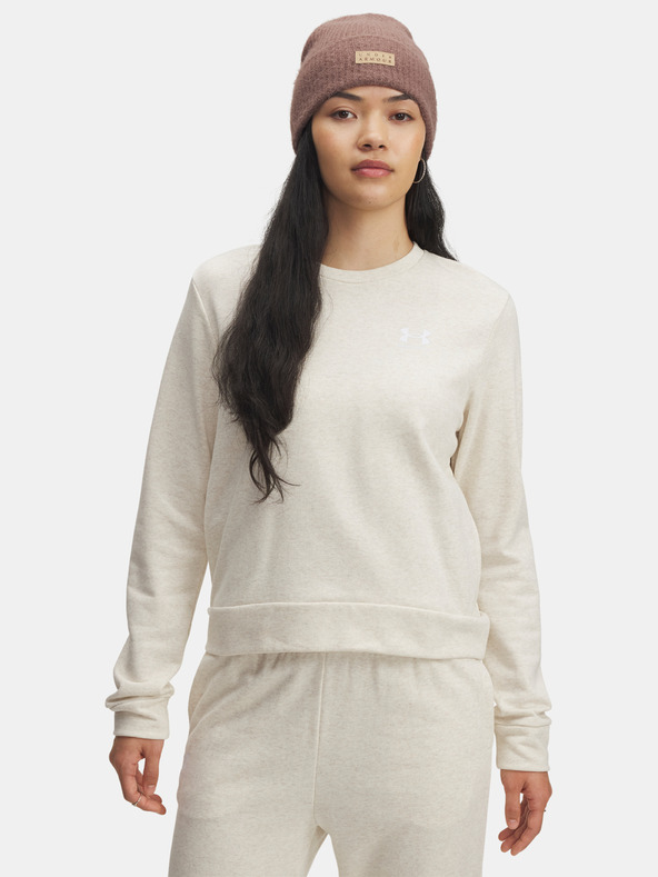 Under Armour Dámska mikina Under Armour UA Rival Terry Crew-BRN