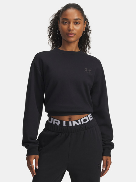 Under Armour Dámska mikina Under Armour UA Icon Vida Flc Crew-BLK