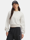 Under Armour Dámska mikina Under Armour UA Icon Vida Flc Crew-WHT