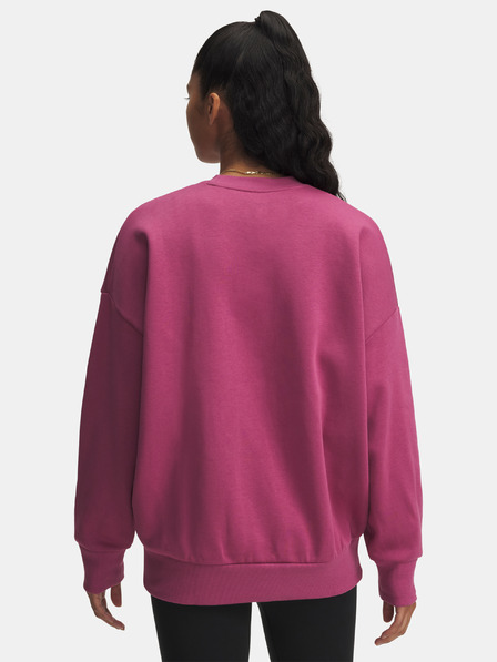 Under Armour Dámska mikina Under Armour UA Rival Fleece OS Crew-RED