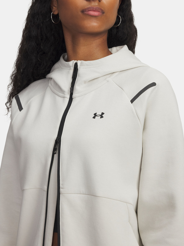 Under Armour Dámska mikina Under Armour Unstoppable Fleece FZ-WHT