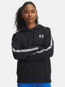 Under Armour Dámska mikina Under Armour Icon Fleece Taped Hdy-BLK