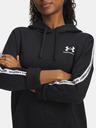 Under Armour Dámska mikina Under Armour Icon Fleece Taped Hdy-BLK