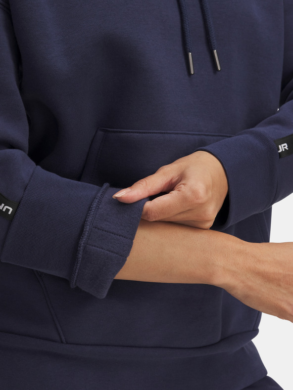 Under Armour Dámska mikina Under Armour Icon Fleece Taped Hdy-BLU