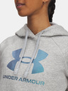 Under Armour Dámska mikina Under Armour UA Rival Flc Shimmer Hdy-GRY