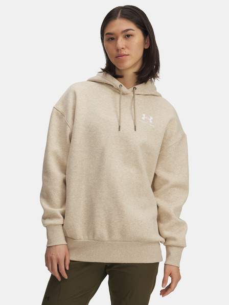 Under Armour Dámska mikina Under Armour UA Icon Fleece OS Hoodie-BRN