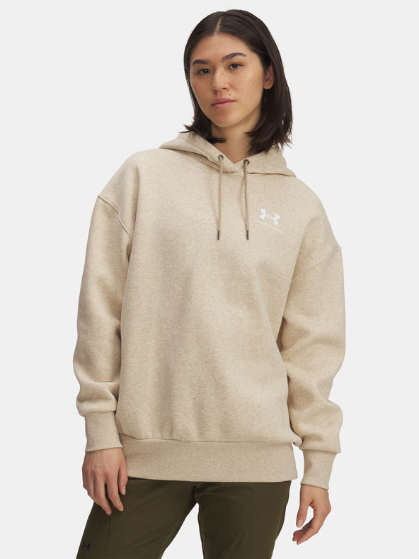 Under Armour Dámska mikina Under Armour UA Icon Fleece OS Hoodie-BRN