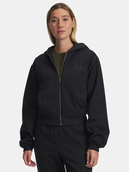 Under Armour Dámska mikina Under Armour UA Icon Vida Flc FZ-BLK
