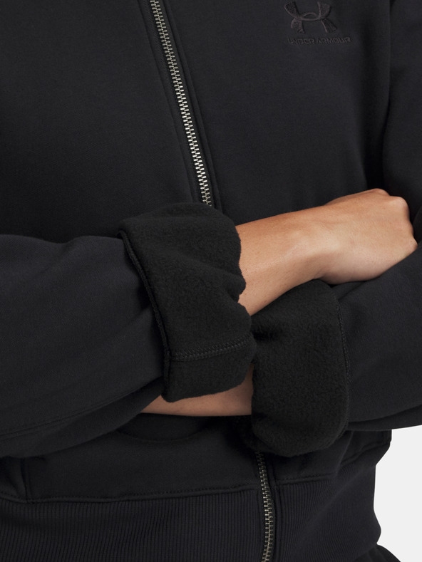 Under Armour Dámska mikina Under Armour UA Icon Vida Flc FZ-BLK