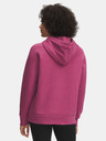 Under Armour Dámska mikina Under Armour UA Rival Flc Shimmer Hdy-RED