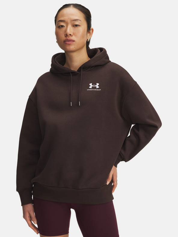 Under Armour Dámska mikina Under Armour UA Icon Fleece OS Hoodie-BRN