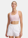 Under Armour Dámska podprsenka Under Armour Crossback Mid Bra-PNK