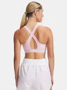 Under Armour Dámska podprsenka Under Armour Crossback Mid Bra-PNK