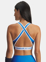 Under Armour Dámska podprsenka Under Armour UA Crossback Mid Open Back-BLU